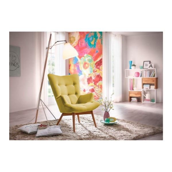 Żółty fotel Max Winzer Aiko-image-4