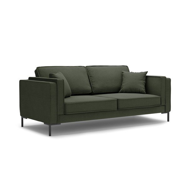 Ciemnozielona sofa Milo Casa Attilio, 160 cm-image-2