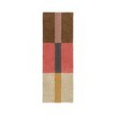 Wełniany chodnik tkany ręcznie 80x230 cm Chroma Spiced Coral – Lorena Canals