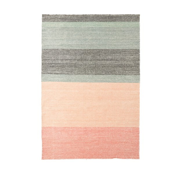Wełniany dywan Pulvis Pink, 140x200 cm
