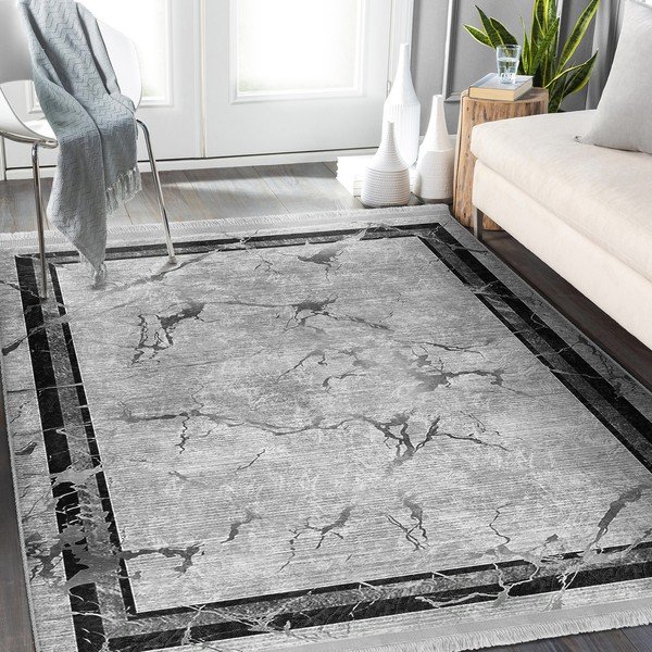 Szary chodnik 80x200 cm – Mila Home-image-1