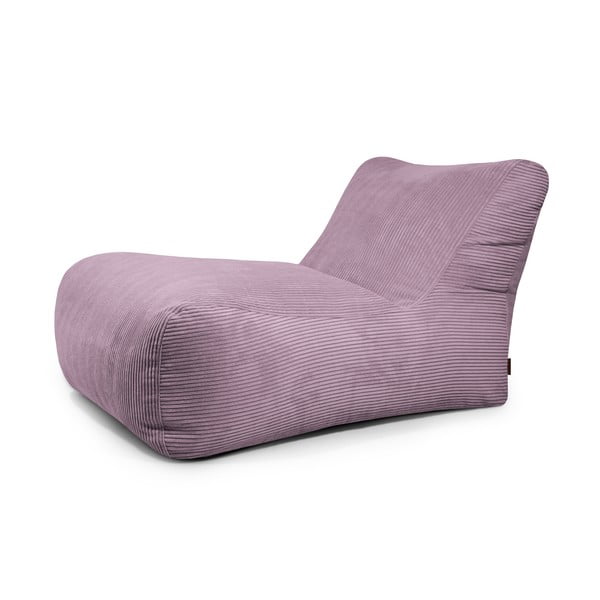 Fioletowy sztruksowy worek do siedzenia Lounge 100 – SLOWDOWN