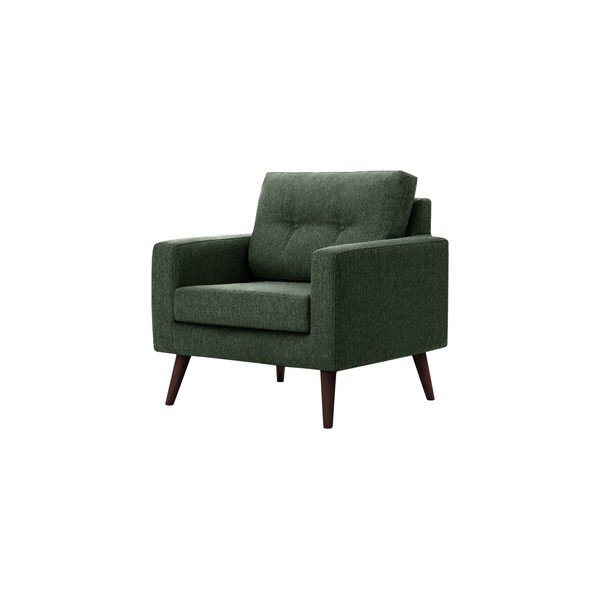 Ciemnozielony fotel Rodier Beaver-image-4