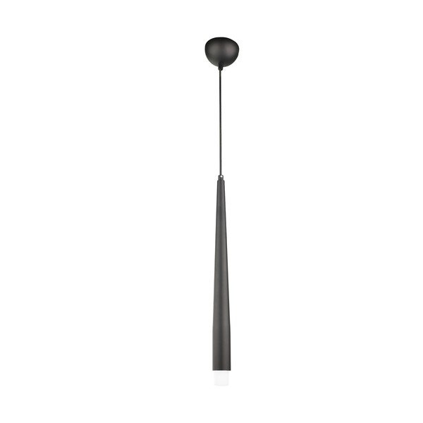 Czarna lampa wisząca ø 10 cm Agusta – Squid Lighting-image-1