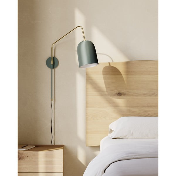 Zielony kinkiet ø 15 cm Audrie – Kave Home-image-1