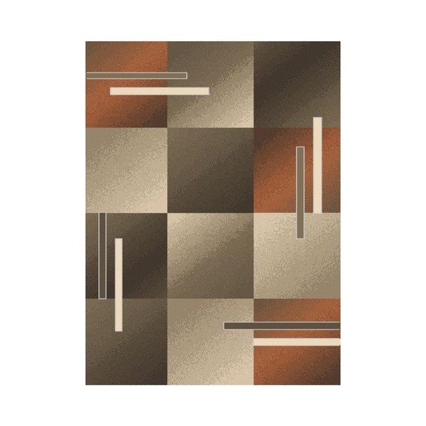 Brązowo-szary dywan Webtappeti Modern, 160x230 cm-image-1
