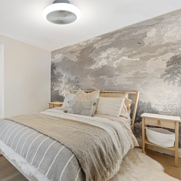 Biała lampa sufitowa LED Enkel – SULION-image-1