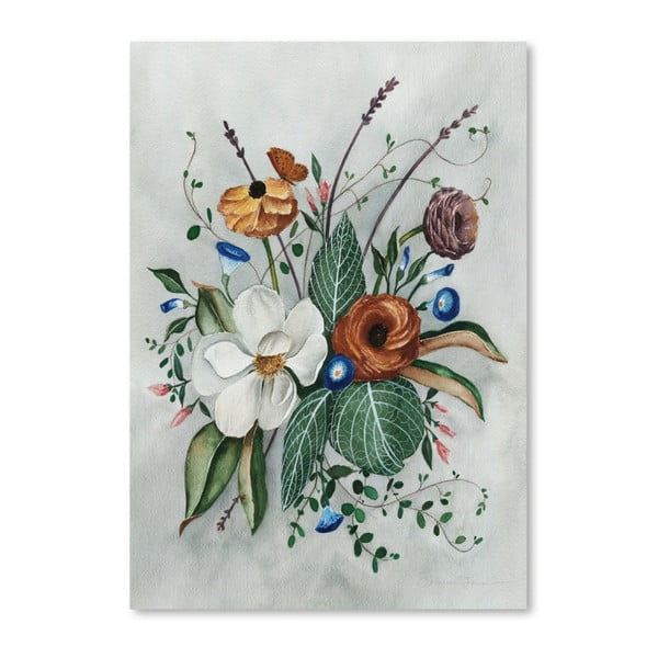 Plakat Americanflat Moody Magnolia by Shealeen Louise, 30x42 cm