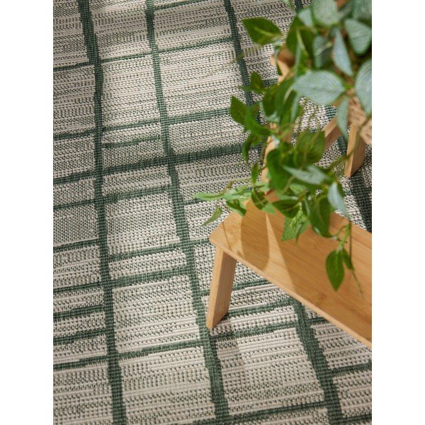 Zielony/kremowy okrągły dywan odpowiedni na zewnątrz ø 200 cm Haringey Crouch – Ted Baker-image-2