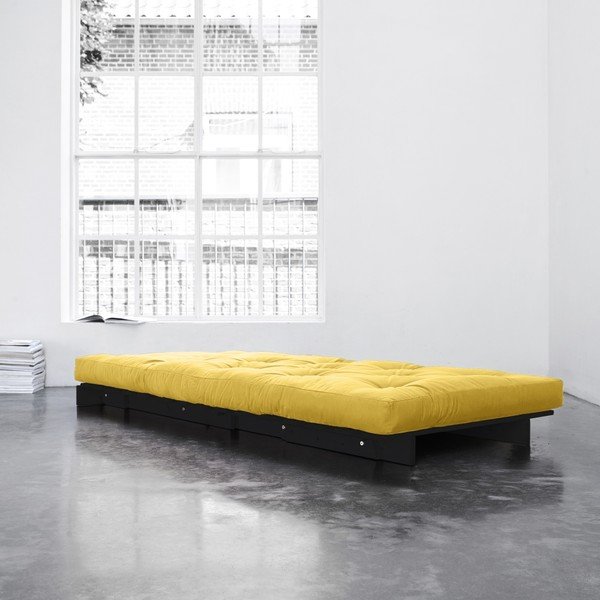 Fotel rozkładany Karup Roots Wenge/Amarillo-image-2