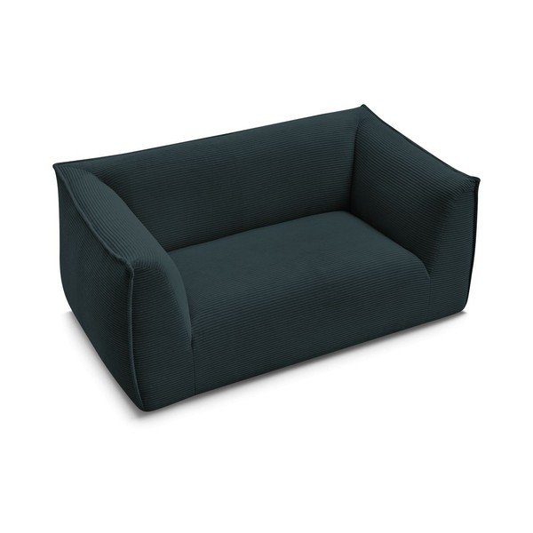 Ciemnoniebieska sztruksowa sofa 170 cm Giorgia – Bobochic Paris-image-3