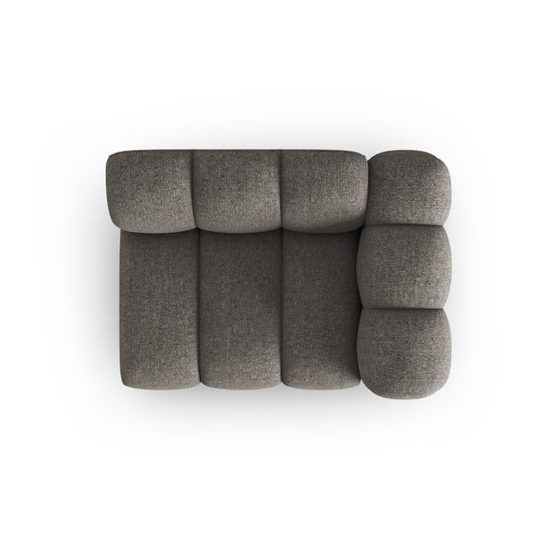 Ciemnoszary moduł sofy (prawostronny) Lupine – Micadoni Home-image-2