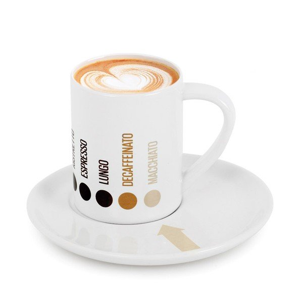 Filiżanki z podstawkami Barista, 4 szt.-image-1