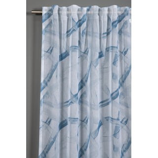 Niebieska firanka 245x140 cm Dolly-Voile – Gardinia