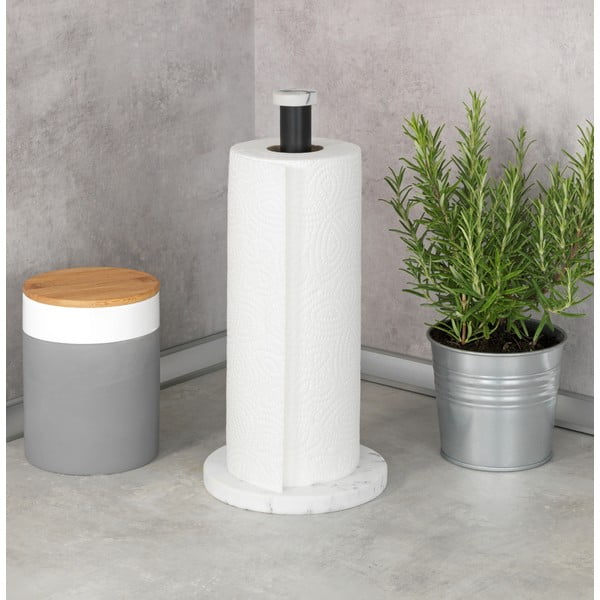Biały stojak na ręczniki papierowe Wenko-image-1