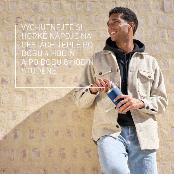 Ciemnoniebieski kubek podróżny 360 ml – Tefal-image-1