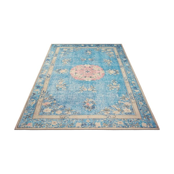 Niebieski dywan 150x80 cm – Ragami-image-2