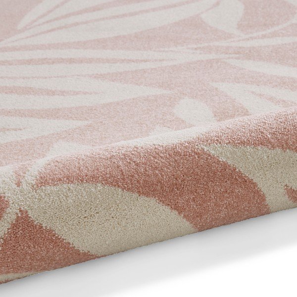 Jasnoróżowy dywan 160x230 cm Sorral Leaves  – Catherine Lansfield-image-3