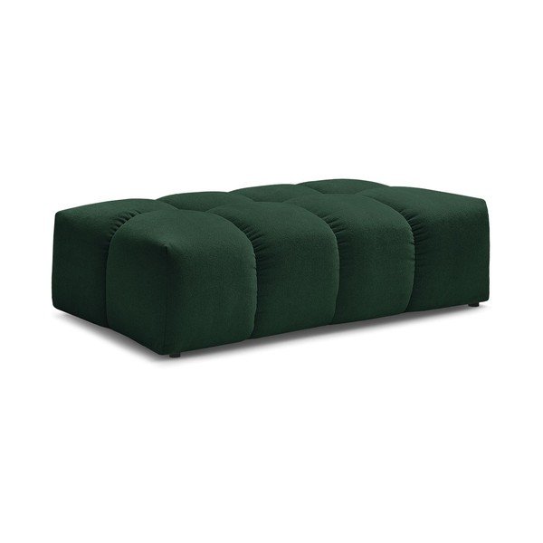 Zielony podnóżek z tkaniny szenilowej Everest – Bobochic Paris