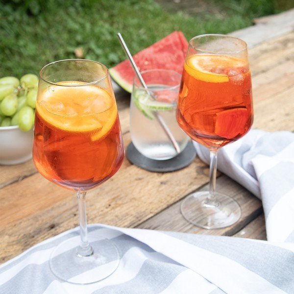 Kieliszki do wina zestaw 6 szt. 450 ml Sandra – Orion-image-2