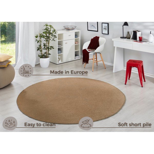 Brązowy okrągły dywan ø 133 cm Fancy – Hanse Home-image-4