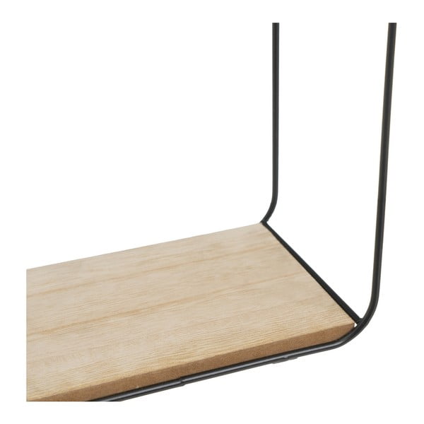 Czarno-naturalne półki zestaw 2 szt. 21 cm – Casa Selección-image-2