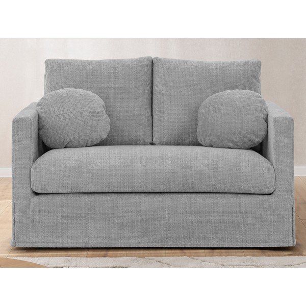 Jasnoszara sofa 140 cm Paphos – Ropez-image-3