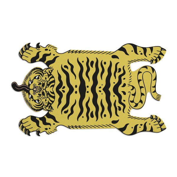 Dywan Really Nice Things Tattoo Tiger, 150x150 cm