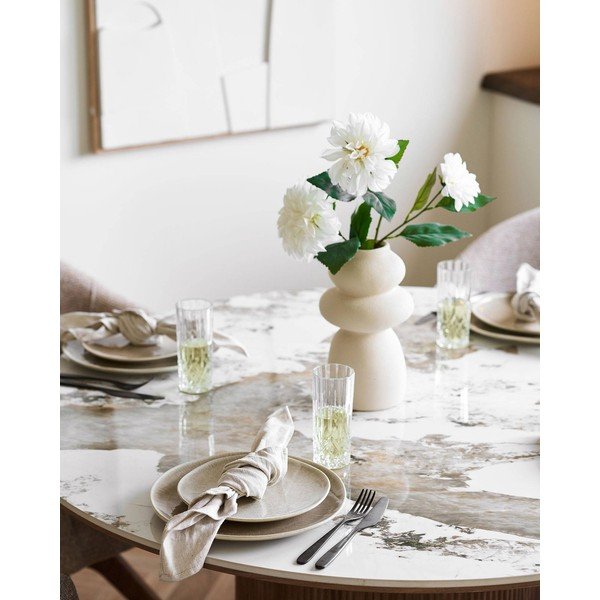 Beżowe kamionkowe talerze zestaw 4 szt. ø 27 cm Viola – House Nordic-image-1