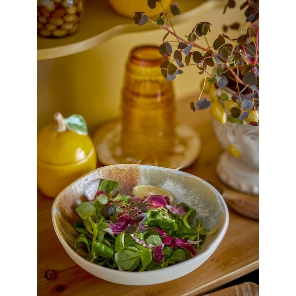 Kremowe kamionkowe miski zestaw 4 szt. 625 ml Lacey – Bloomingville-image-3