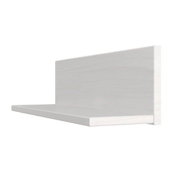 Biała półka z litego drewna sosnowego 50 cm Teramo – Støraa-image-3