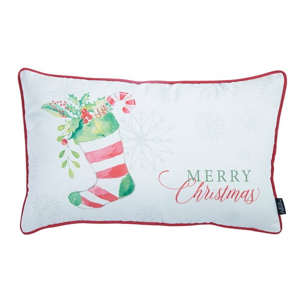 Poszewka na poduszkę ze świątecznym motywem Mike & Co. NEW YORK Honey Christmas Sock, 30x51 cm