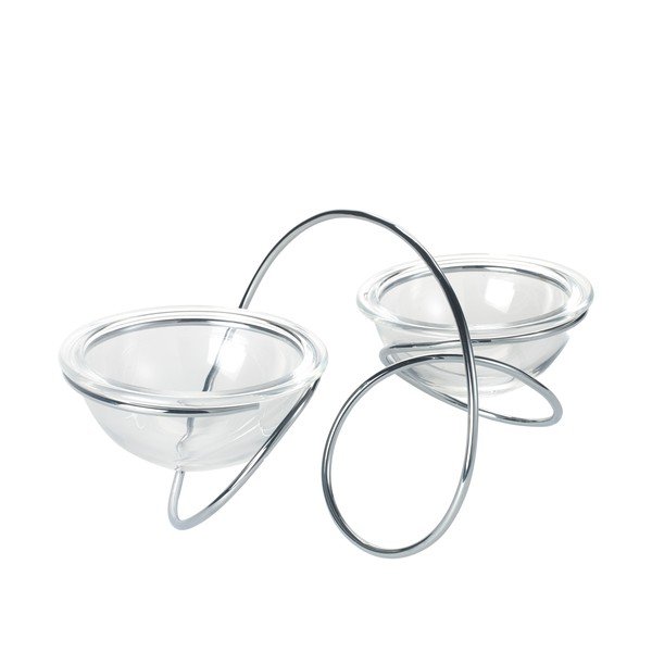 Stojak z miskami Double Loop-image-1