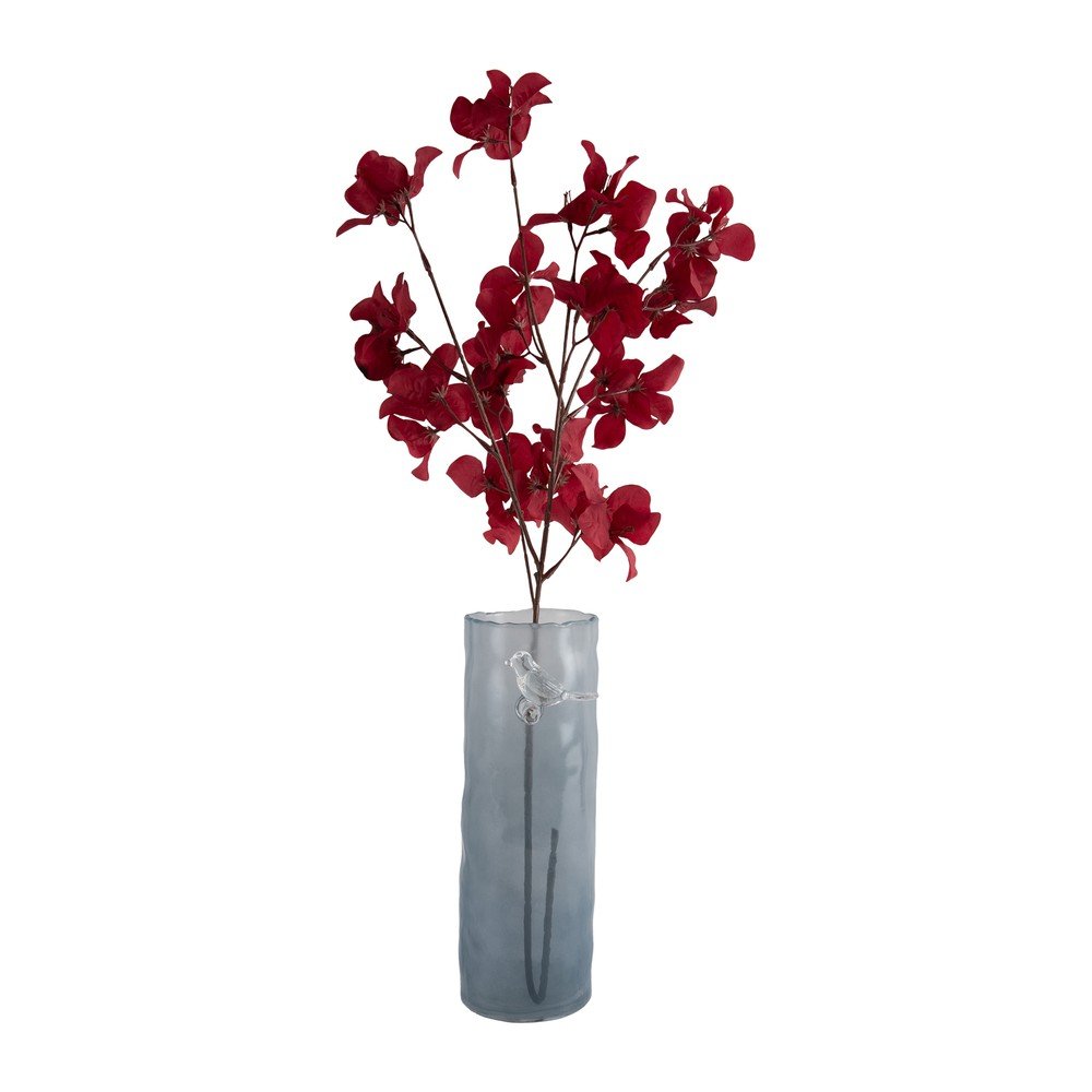 Niebieski szklany wazon (wysokość 27 cm) Bird On Branch – PT LIVING (zdjęcie 4)