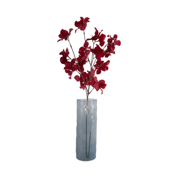 Niebieski szklany wazon (wysokość 27 cm) Bird On Branch – PT LIVING-image-3