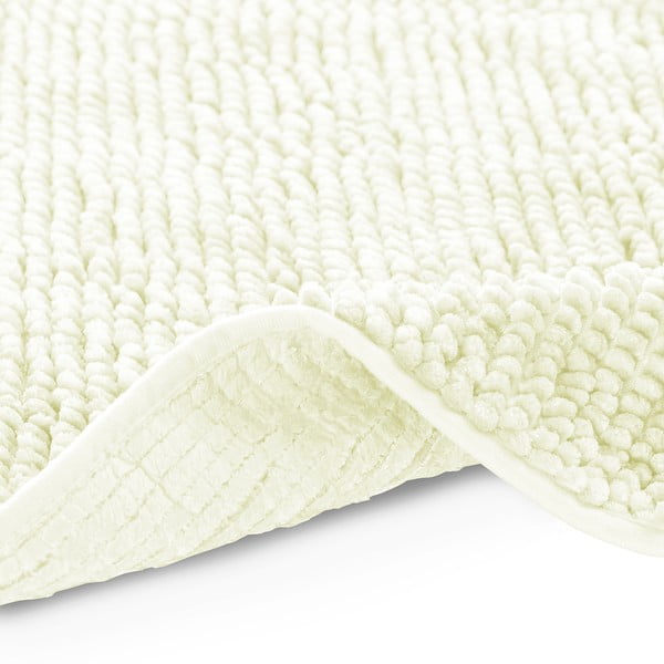 Biały dywanik łazienkowy AmeliaHome Bati, 60x90 cm-image-3