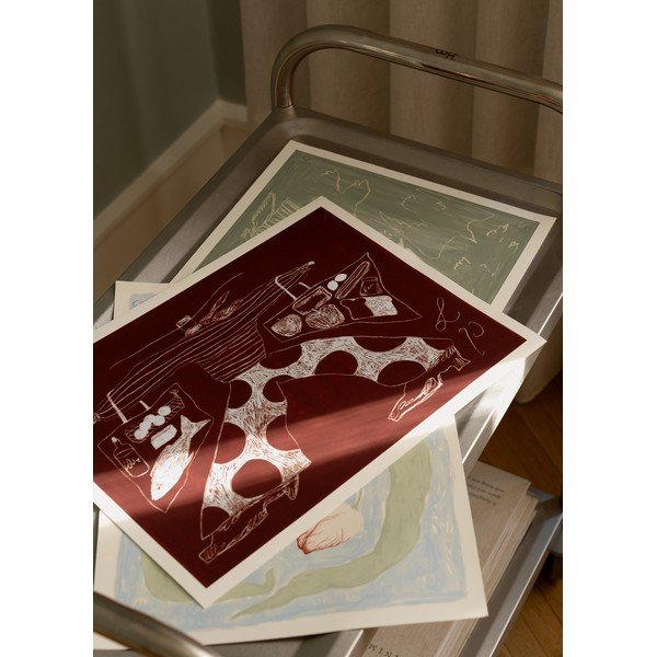 Plakat 70x50 cm Sam Shopping – Lucia Tuffley – The Poster Club-image-1