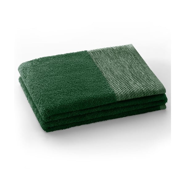 Zielony bawełniany ręcznik frotte 50x90 cm Aria – AmeliaHome
