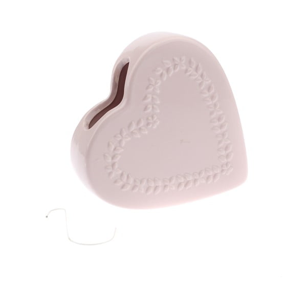 Różowy ceramiczny nawilżacz powietrza Dakls Heart