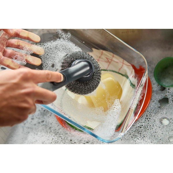 Szczotka do naczyń z pojemnikiem na płyn SinkTech – Joseph Joseph-image-1