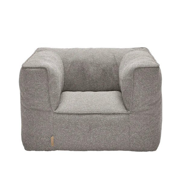 Szarobrązowy tapicerowany fotel ogrodowy Grow – Blomus