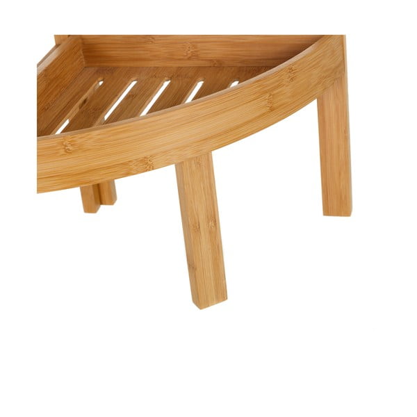 Bambusowy regał narożny trzypiętrowy Casa Selección Bamboo-image-3