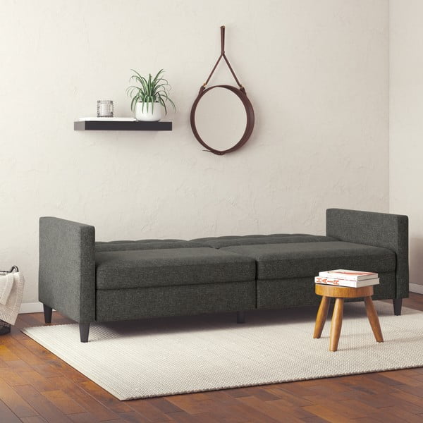 Szara rozkładana sofa 82 cm Hartford – Støraa-image-1