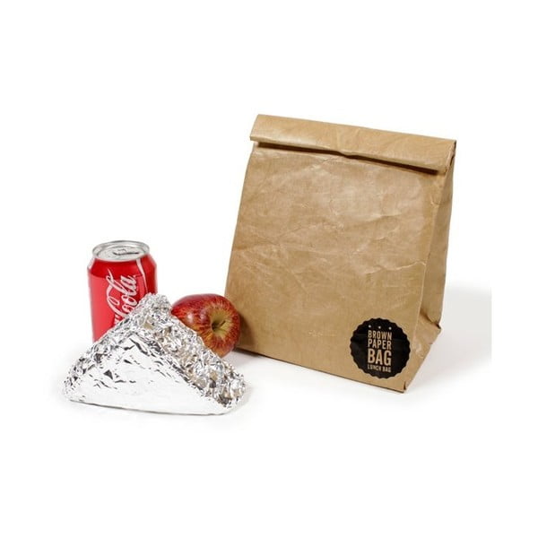 Torebka na kanapki Luckies of London Brown Paper Bag-image-2