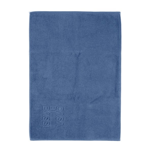 Niebieski dywanik łazienkowy z bawełny Casa Di Bassi Basic, 50x70 cm