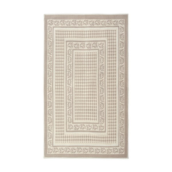 Kremowy dywan bawełniany Floorist Regi, 80x150 cm