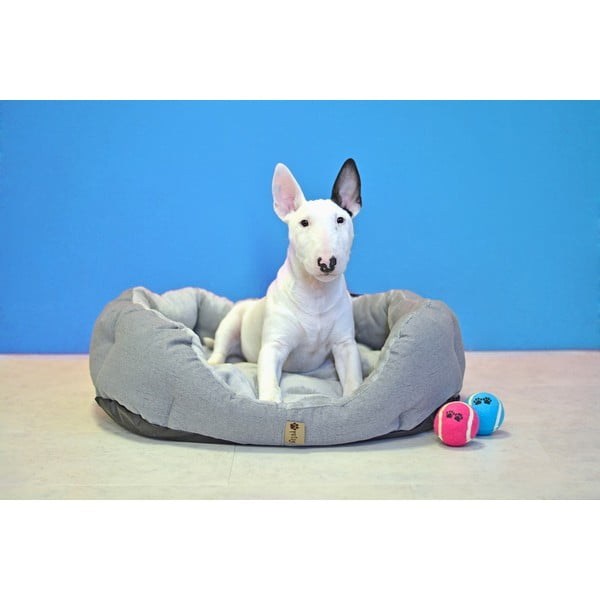 Szare polarowe legowisko 65x50 cm Alík – Petsy-image-1