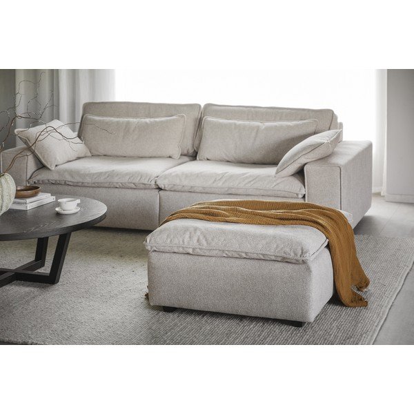 Beżowy podnóżek Rawlins – Rowico-image-1