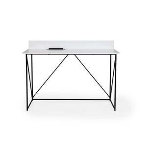 Białe biurko Tenzo Tell, 120x48 cm