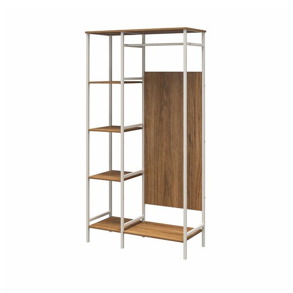 Szafa w dekorze orzecha 95x180 cm Modine – Støraa-image-4